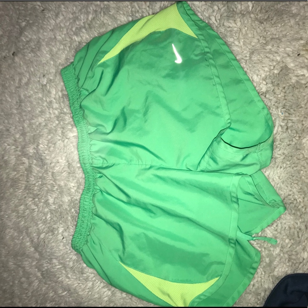 Medium Green Nike shorts